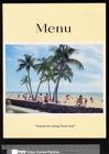 Menu for caravan on Atlantic Coast Line Railroad 